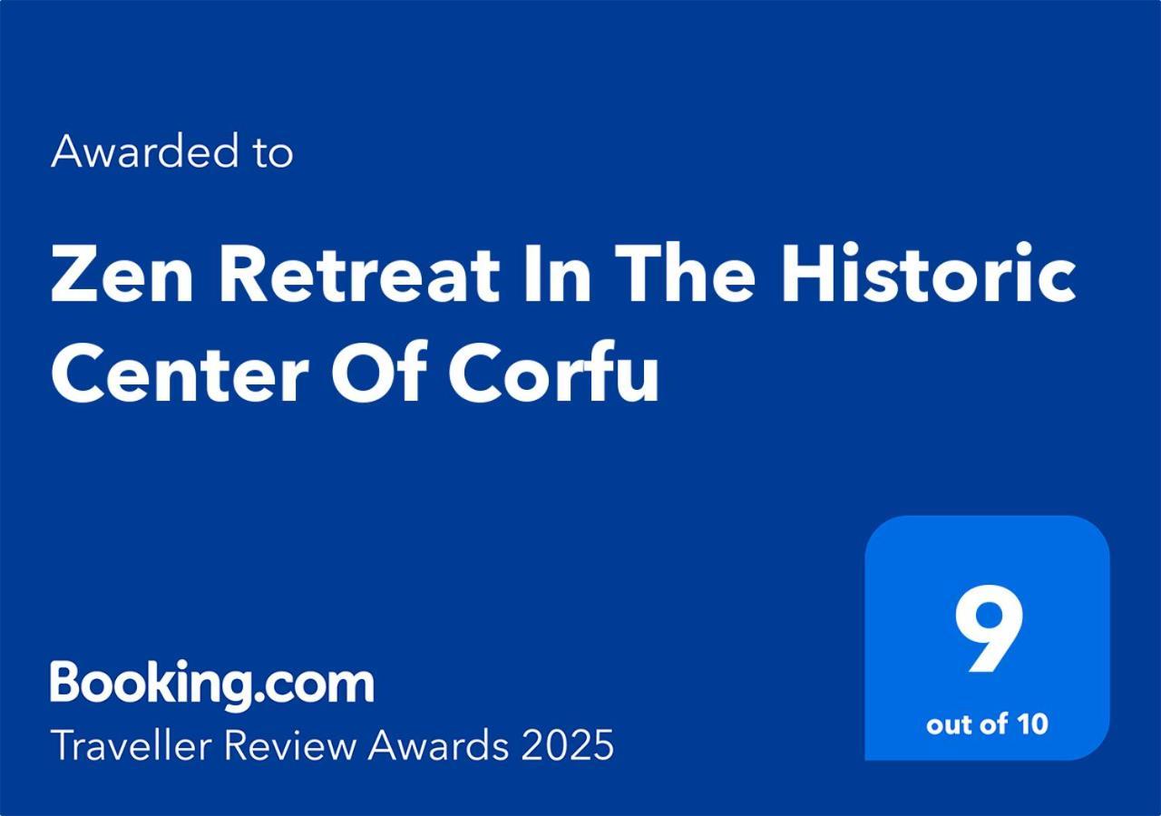Zen Retreat In The Historic Center Of Corfu Apartment Corfu  Bagian luar foto